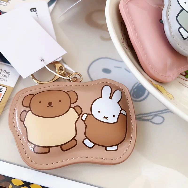Kawaii Miffy Boris PU брелок рюкзак кулон кукла Рождественский подарок