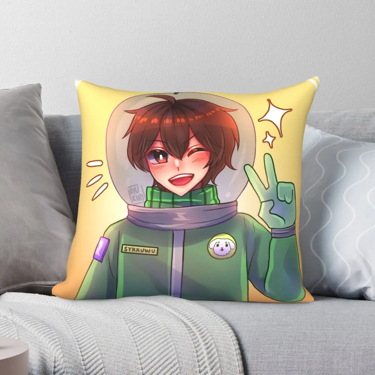 

Sykkuno чехол для подушки из полиэстера и льна, бархатная креативная Декоративная Подушка на молнии, чехол для кровати, наволочка для подушки 45x45