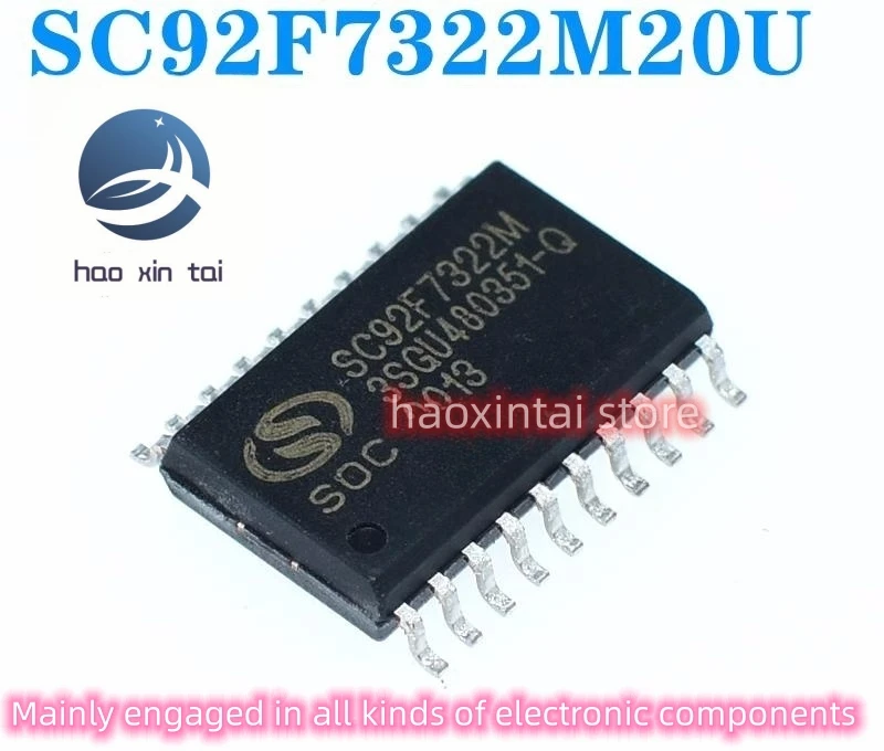 

10pcs original SC92F7322M20U SOP-20 FLASH MCU agent in stock