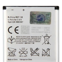 replacement battery bst 38 for sony c510 c902 c905 s500 w760 w902 s550 u20 bst 38 replacement phone battery 970mah
