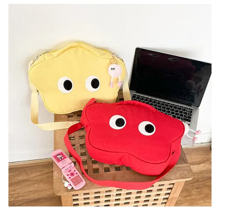 Женская сумка Студенческая через плечо женская сумка-слинг квадратная розовая