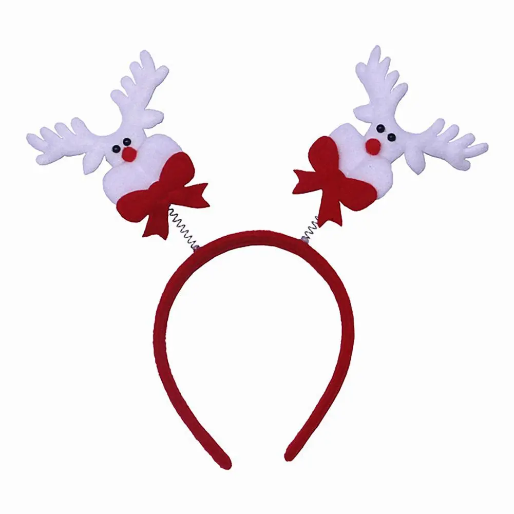 

Children Christmas Headband Whimsical Christmas Elk Horns Headband Festive Hair Accessories for Adults Kids Cute Xmas Antler