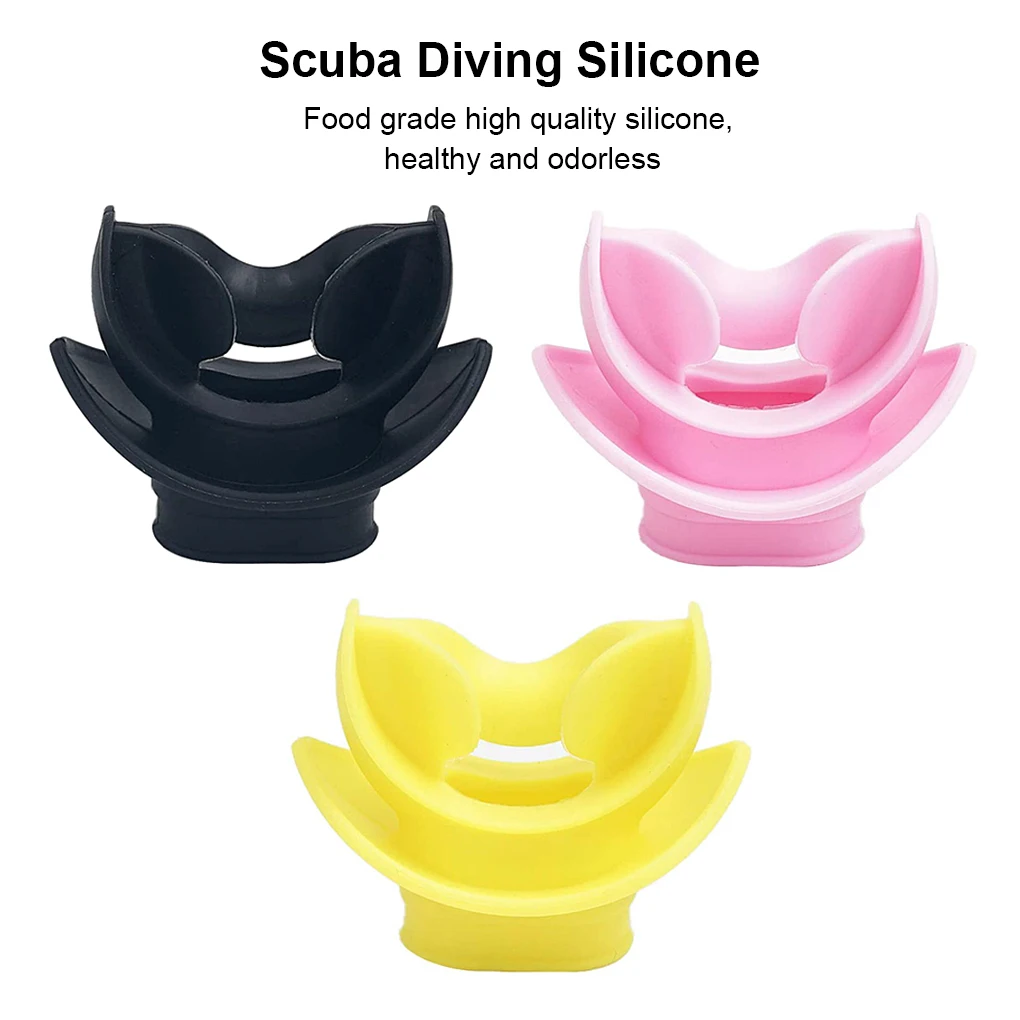 

Силиконовый регулятор для подводного плавания, Портативный Погружной мундштук, универсальный, для подводного плавания, рыбалки, дыхания, ч...