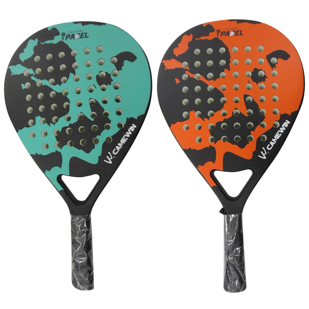 

Professional Carbon+Glass Fiber Beach Tennis Racket Soft Racquet Outdoor Sports Interactive Game Accessories Equipment for Adult