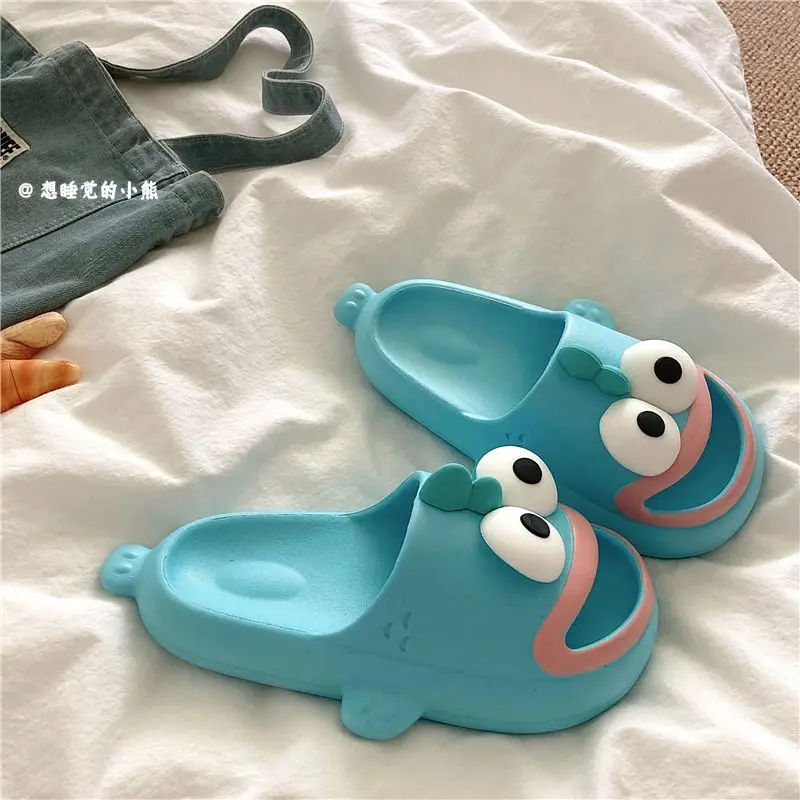 Sanrio Hangyodon тапочки для уличной одежды нескользящая домашняя обувь на толстой