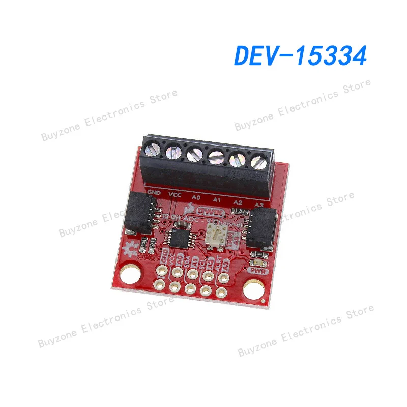 DEV-15334 ADS1015 Analog to Digital Converter (ADC) Sensor Qwiic Platform Evaluation Expansion Board