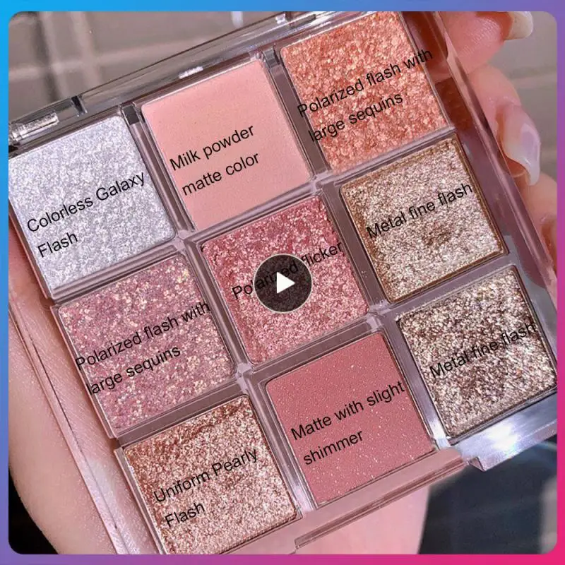 

Тени для век девять цветов, текстура, порошковый компактный дизайн, макияж для век, шелковистый и Гладкий макияж для кожи, вес брутто 34,1 г