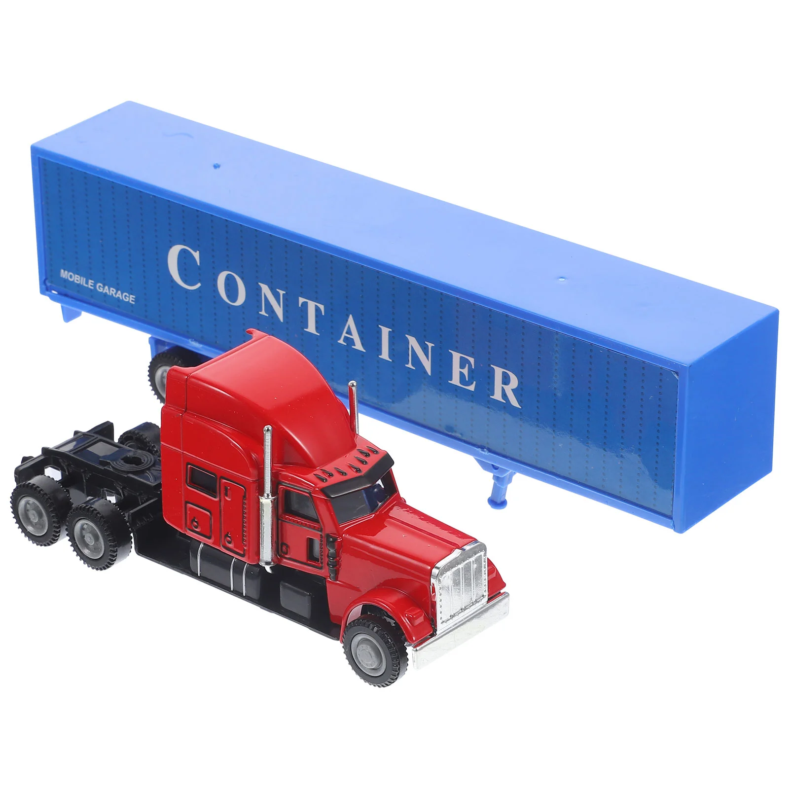 

Container Truck Toy Puzzle Toy Boys Truck Toy Play Vehicles Large Die Cast Tractor Model Truck Kits Alloy Diecast Model Child