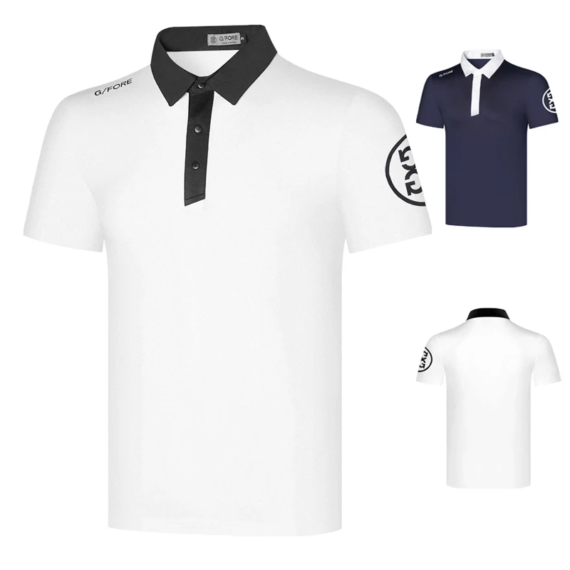 

Golf T-shirt Golf Wear Men New Sports Summer Leisure Quick Drying Ventilation Clothing Sportswear Accessories shirt