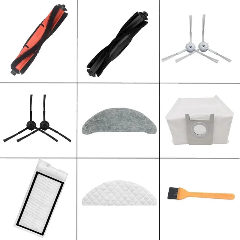 Для пылесоса Roidmi Eve Plus SDJ01RM XCLEA H30 Plus/H40 Основная боковая щетка Hepa-фильтр Швабра