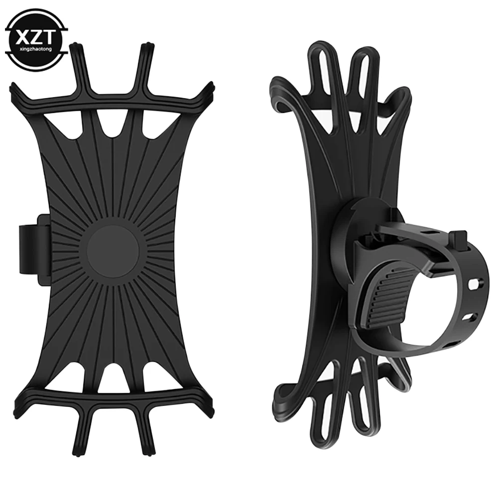 

Universal Motorcycle Bicycle Phone Holder Silicone Navigation Holder Handlebar Holder for Samsung Xiaomi Huawei iphone