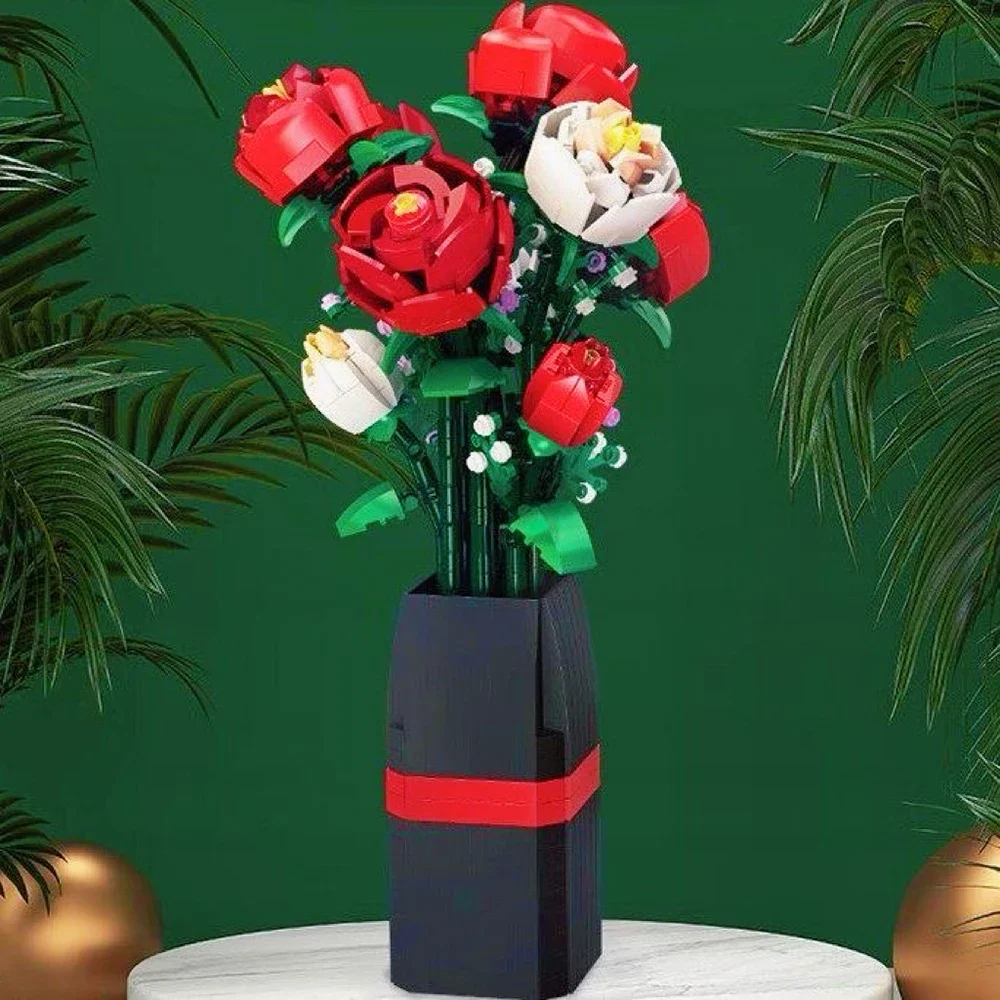 Конструктор &quotБукет роз&quot из 818 деталей