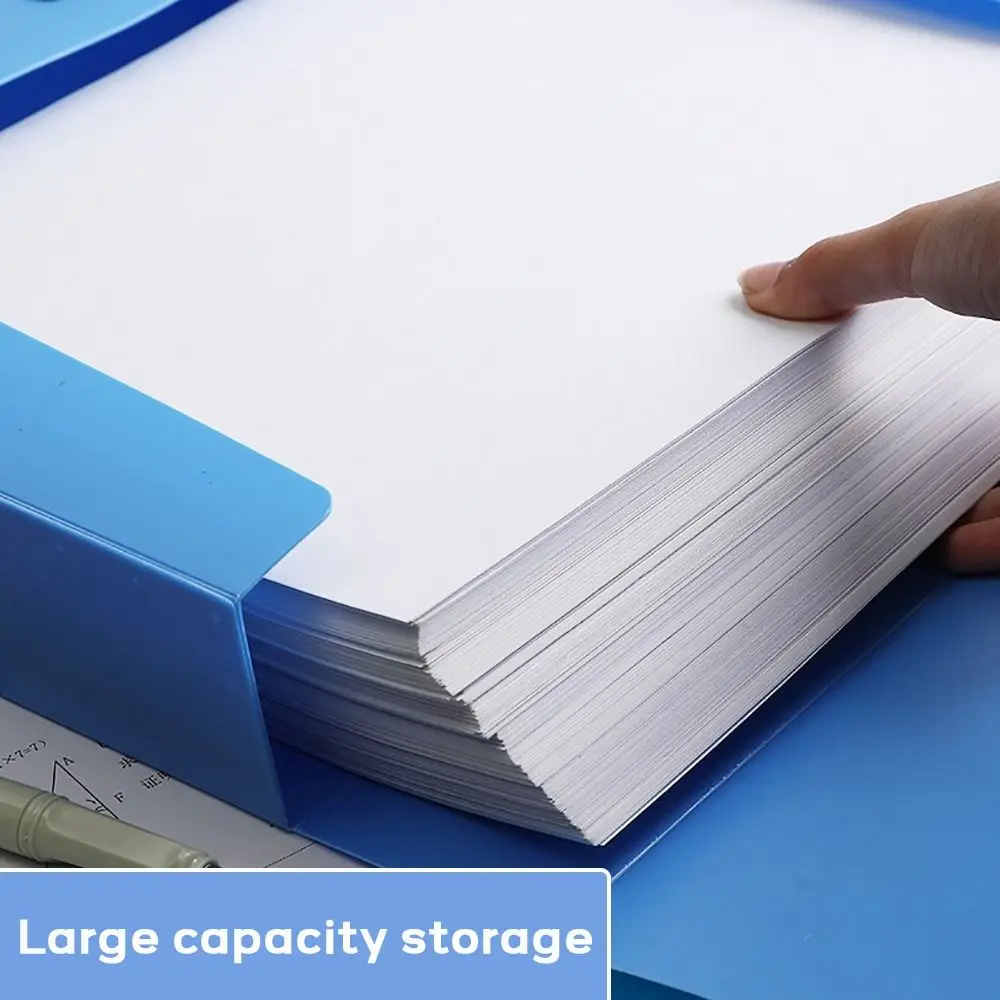 Многофункциональная пластиковая папка для файлов формата А4 утолщенная