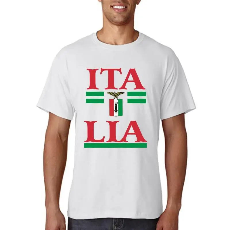 Летняя мужская повседневная модная итальянская футболка Италия EM2022