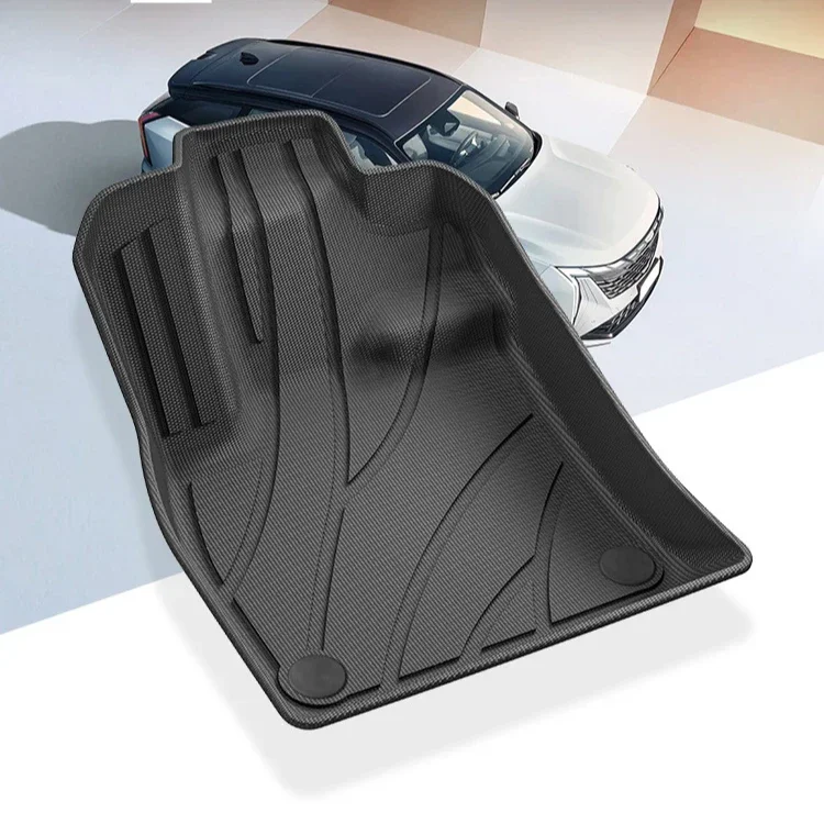 Для Geely Atlas I 2023-2024 подушечки для ног из ТПЭ передние коврики в багажник коврик