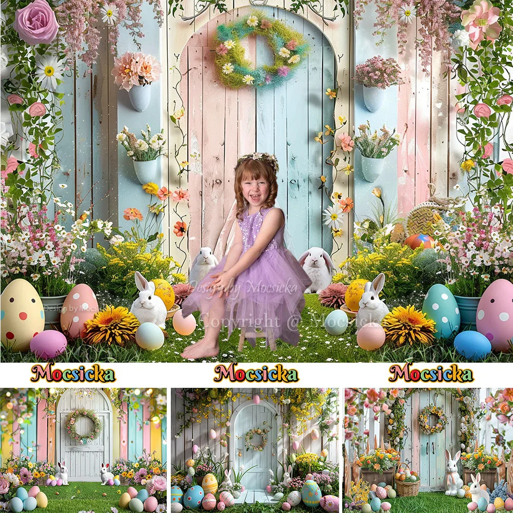 Фоновое полотно для фотосессии MOCSICKA Весенний сад