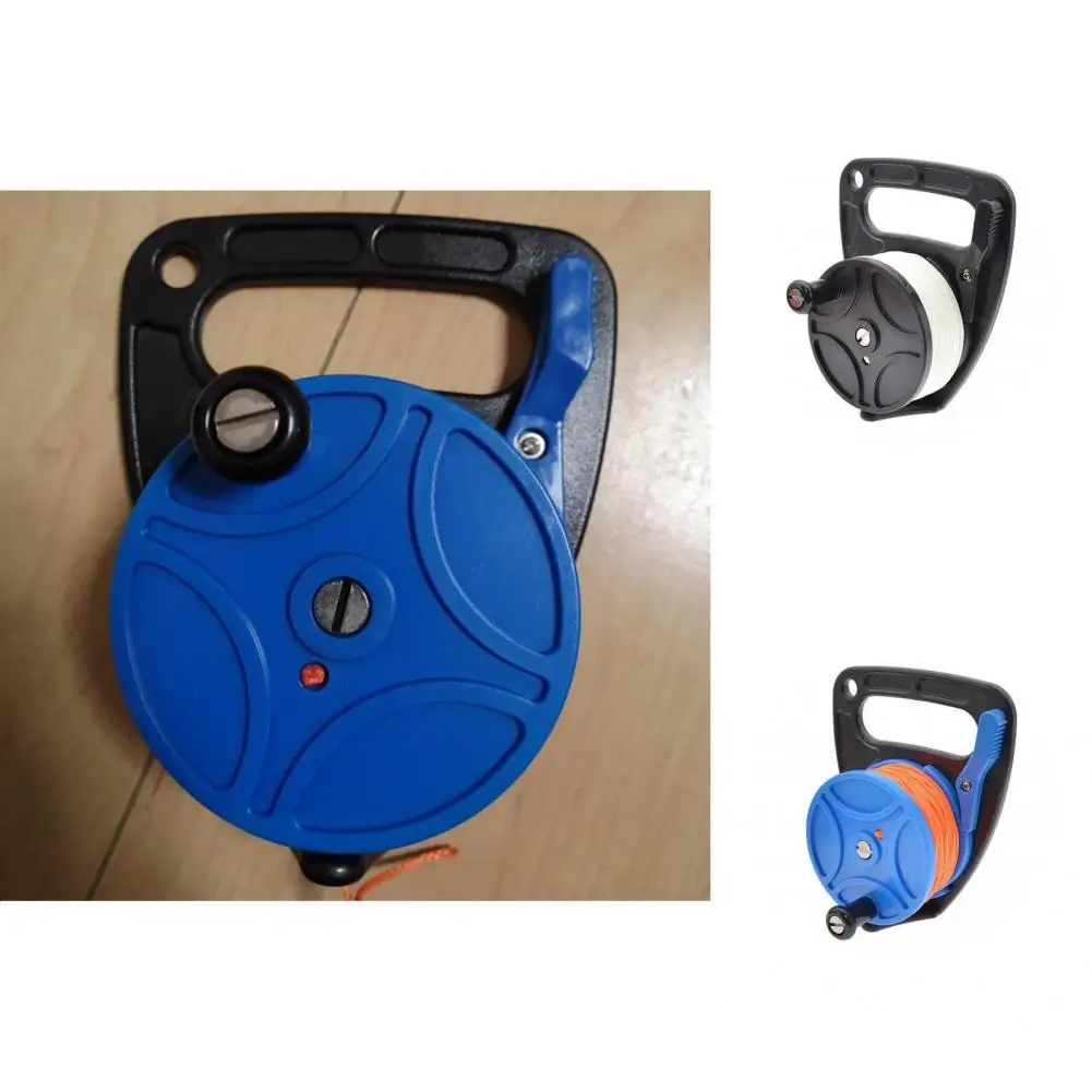 

Diving Line Reel Fine Workmanship Sturdy Comfortable Grip Reliable Spool Finger Line
