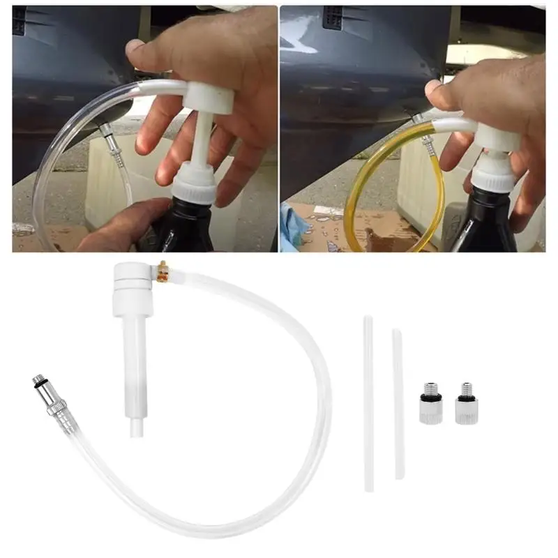 Автоматическая автомобильная жидкость литровая бутылка ручной насос 8 куб.см