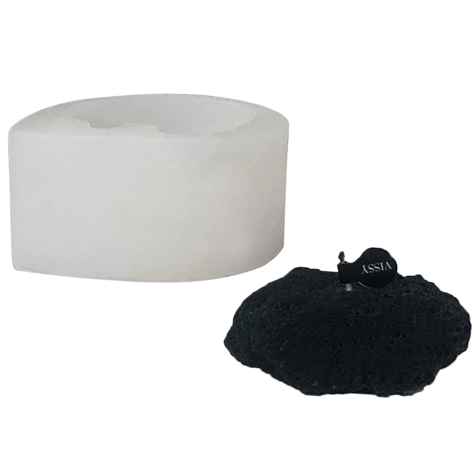 

Handmade Candle Stone Mold Handmade Stone Candle Making Molds Food Grade Non-Sticky Candle Molds Creative Mineral Stone Shape