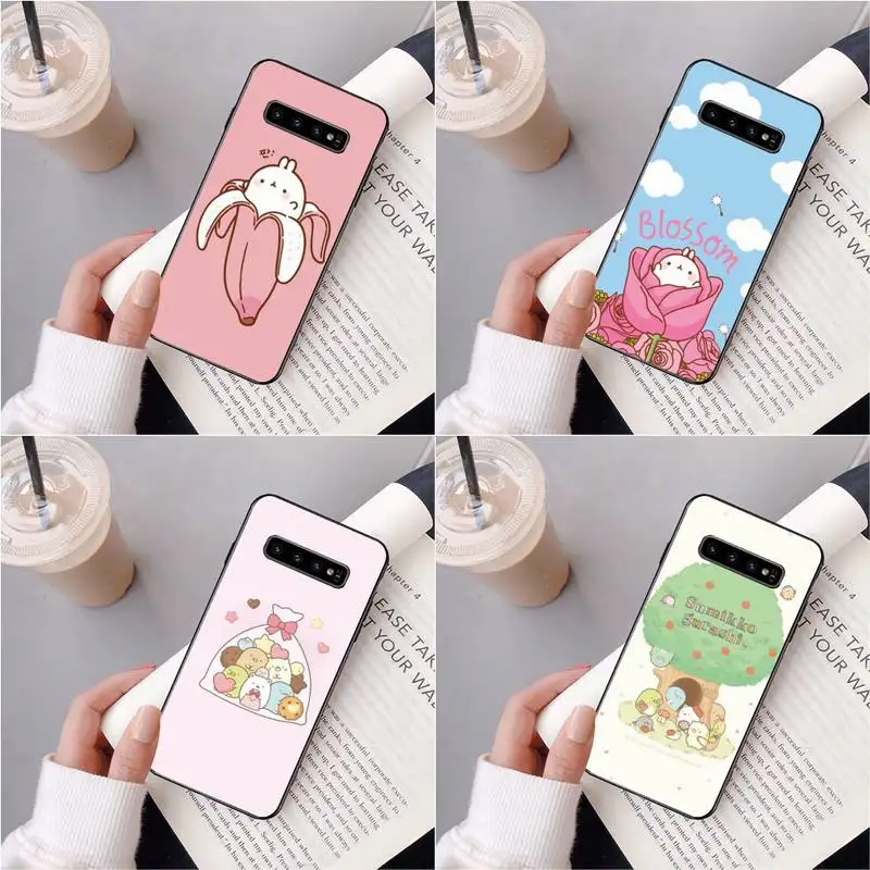 

Cute Gurashi Art Phone Case For Samsung Galaxy S7 Edge Plus S9 S20Plus S20ULTRA S10lite S225G S10 Case