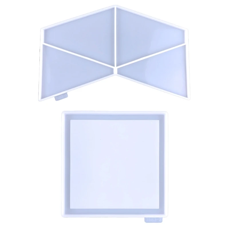 

Silicone Vase Molds,Pyramid Epoxy Resin Casting Molds for DIY Crafts Vase,Home Decors Dry Flowers Holder Bottle Mold