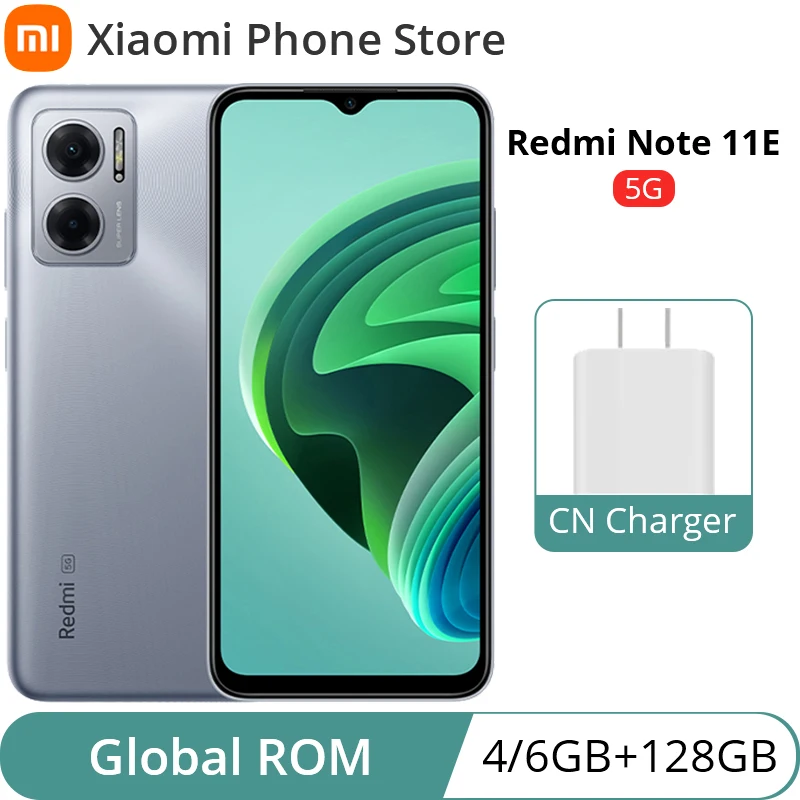 Najtaniej Globalny ROM Xiaomi Redmi Note 11E 5G 4GB 128GB / 6GB 128GB Smartphone Dimensity 700 50MP Aparat 90Hz Wyświetlacz 5000mAh 18W ładowanie Tanie Globalny ROM Xiaomi Redmi Note 11E 5G 4GB 128GB / 6GB 128GB Smartphone Dimensity 700 50MP Aparat 90Hz Wyświetlacz 5000mAh 18W ładowanie
