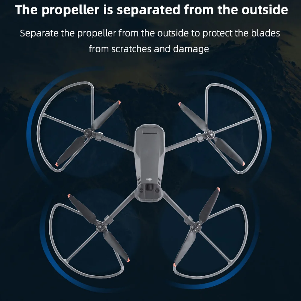Протектор для пропеллера DJI Mavic 3 защитный реквизит дрона Веер-крыло чехол с