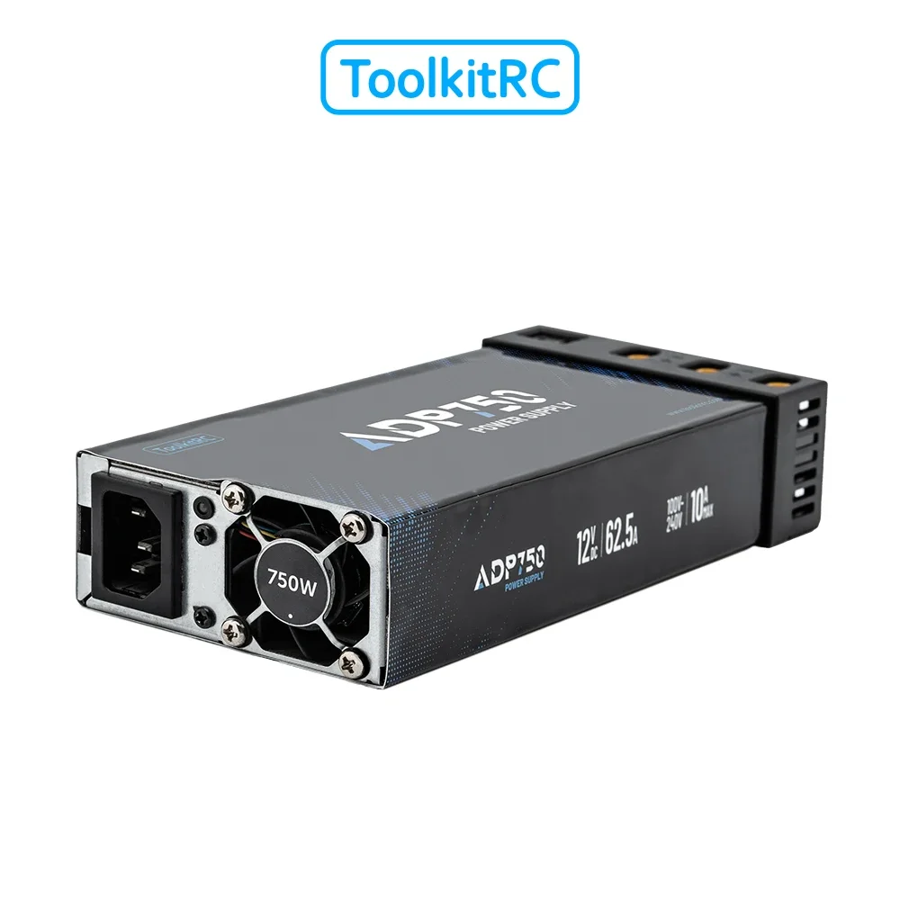 Адаптер питания BoMaSToolkitRC ADP750 750W с выходом XT90 XT60, 12В 30А, вход переменного тока 100В-240В, для зарядного устройства ToolkitRC RC Mod (art.: 3920dc3fa515b) - 3920dc3fa515b