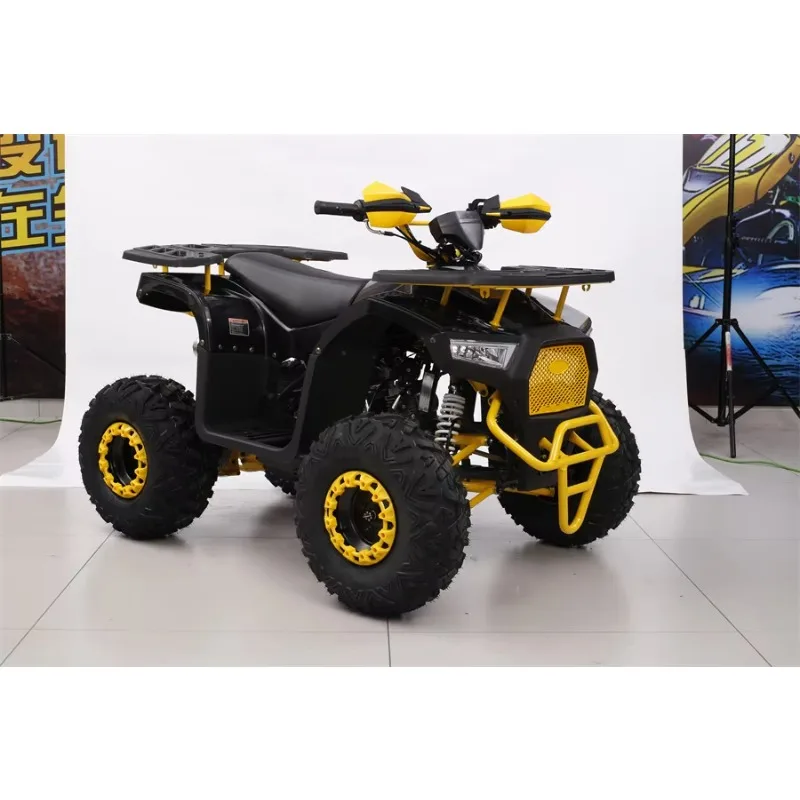 Фото Высокопроизводительный газовый 4-тактный двигатель 110CC 125CC для квадроцикла с автоматической коробкой передач и цепным приводом №5
