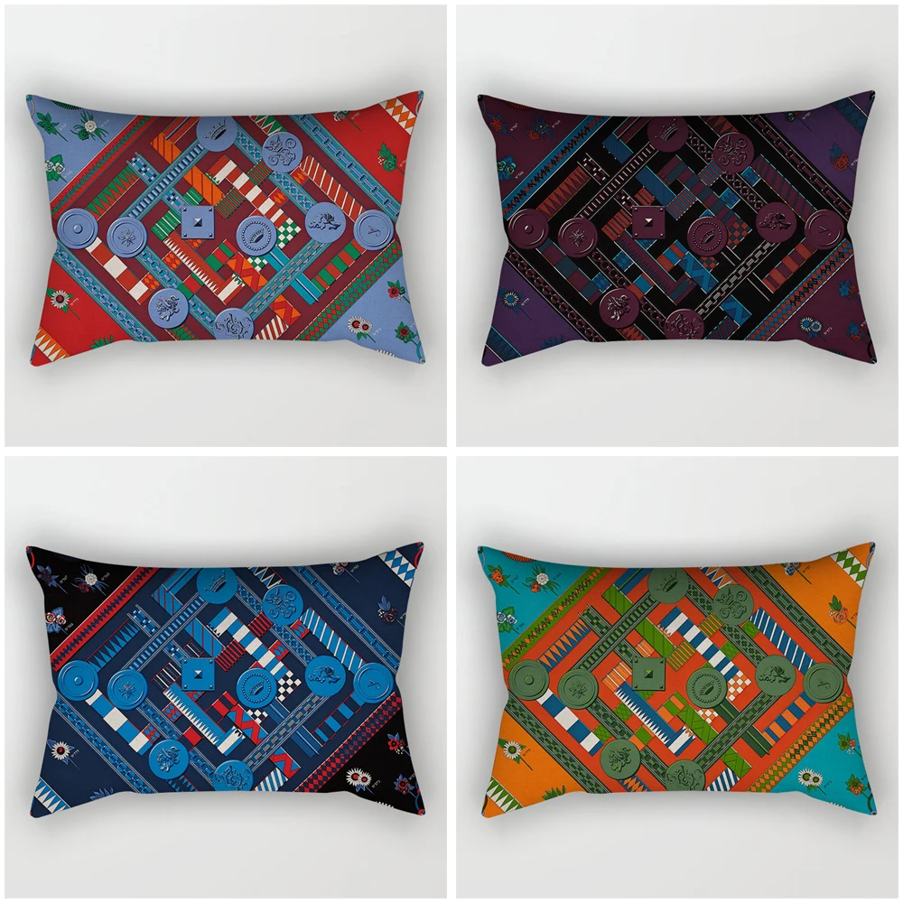 

Декоративный чехол для диванной подушки в скандинавском стиле, 40x60 см