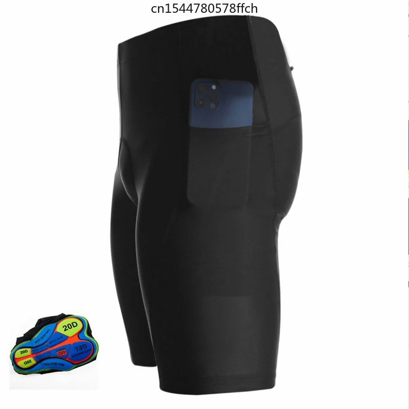 

Breathable Cycling Shorts Cycling Gel Pad Shockproof Bicycle Shorts Mountain Bike Road Bicycle Shorts Men's Shorts