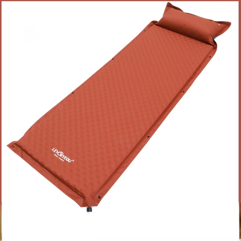 

Автоматический надувной матрас, на 1 человек, подушка для отдыха на открытом воздухе, защита от влаги, для машины, внедорожника, мат для сна с ...