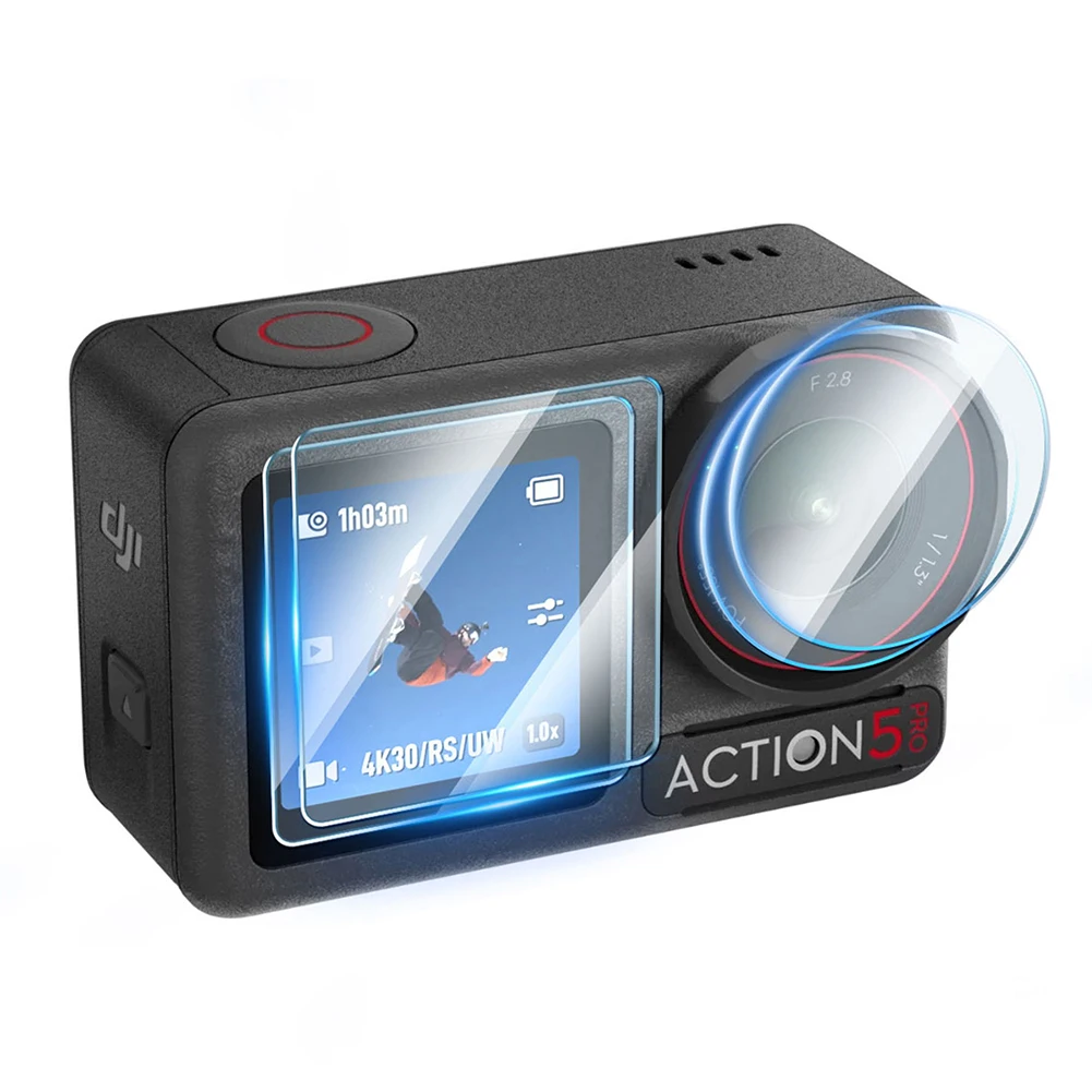 2PCS Screen Protector + Lens Guards For DJI OSMO 360 - View #3