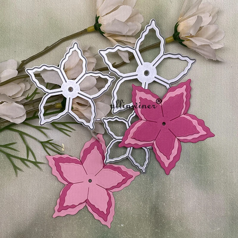 

Новинка 3 шт. Цветочная фотография металлическая высечка для скрапбукинга ремесленный шаблон трафаретные штампы