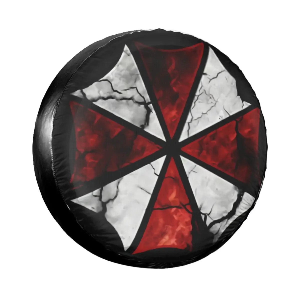 Umbrella Corporation Logo Spare Wheel Tire Cover Case Bag Pouch for Jeep Horror Military Vehicle Accessories 14