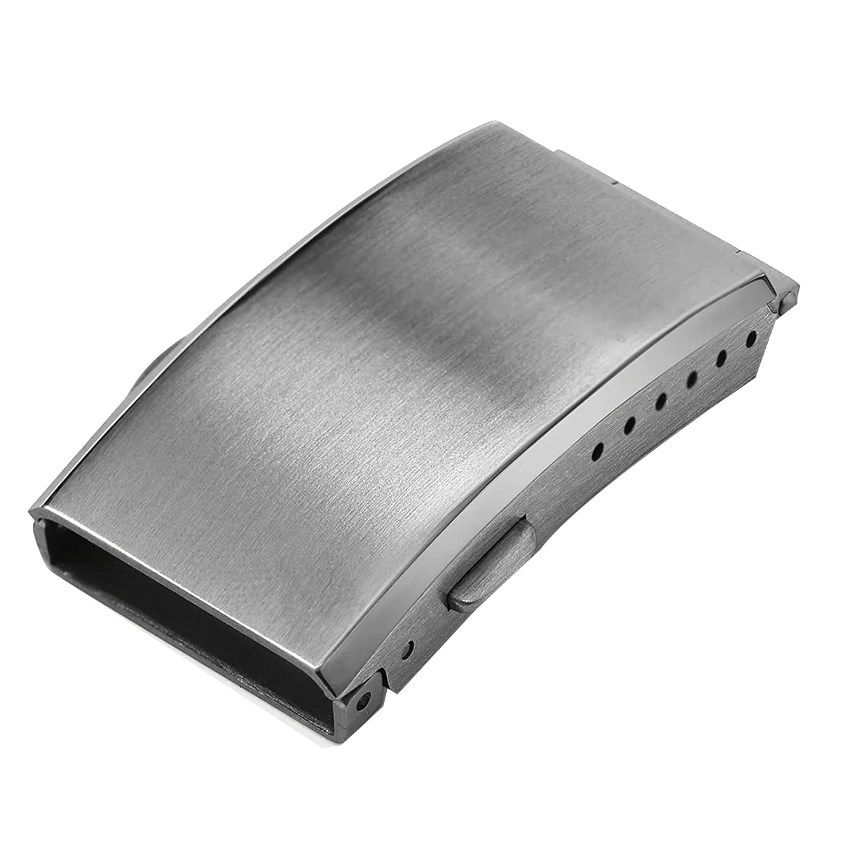 

Watch Buckle Fold Safety Milled Clasp Replacement Stainless Steel Watchband Clasp , 22Mm