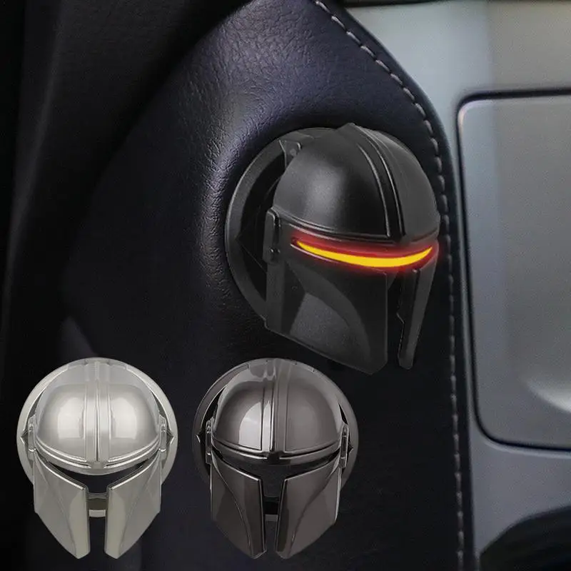 

Push Button Start Cover For Car Blade-type Auto Ignition Button Protective Cover Rotary Push To Start Button Cap For Automobile