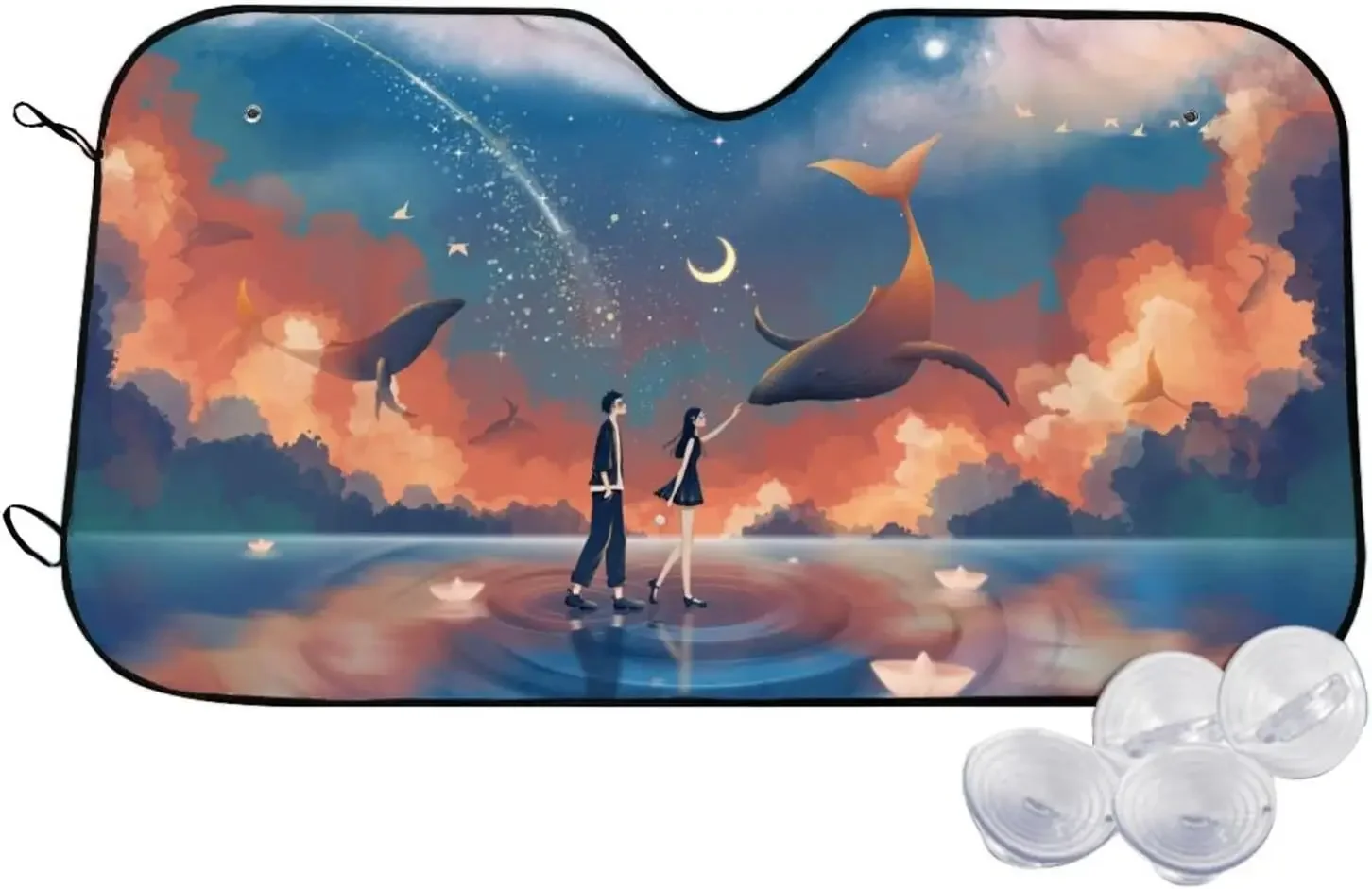 Солнцезащитный козырек для пары и китов солнцезащитный на переднее окно