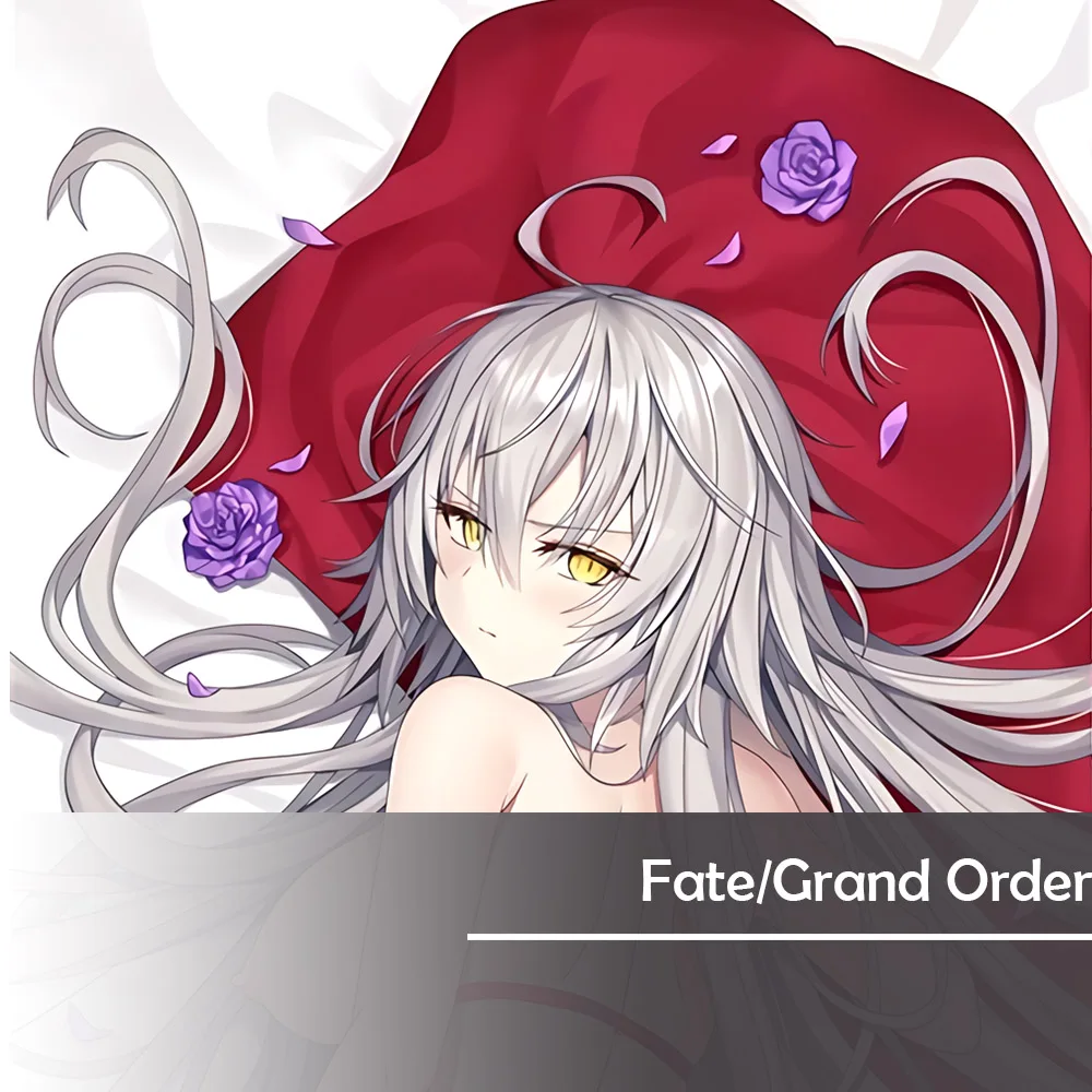 

Dakimakura Anime Fate Grand Order Jeanne d'arc Full Body Pillow Double-sided Print Life-size Pillowcase Cover