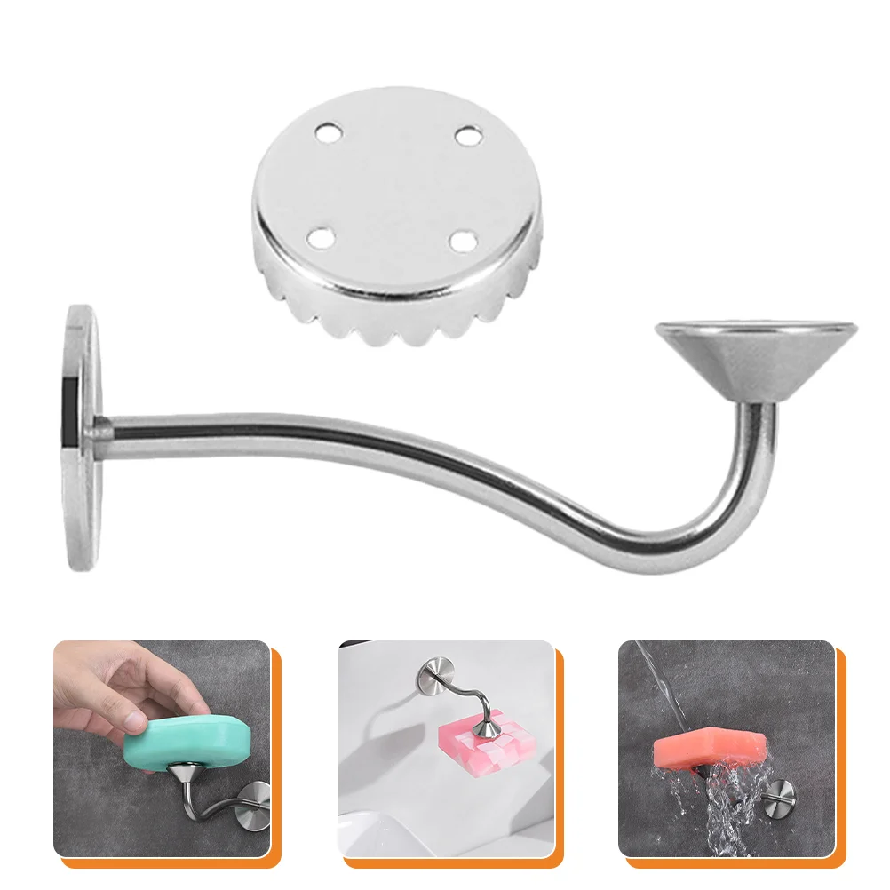 

Soap Holder Dish Wall Magnetic Tray Bathroom Sponge Adhesive Rack Saver Bar Earring Draining Selfdrilling Sink Cup Suction