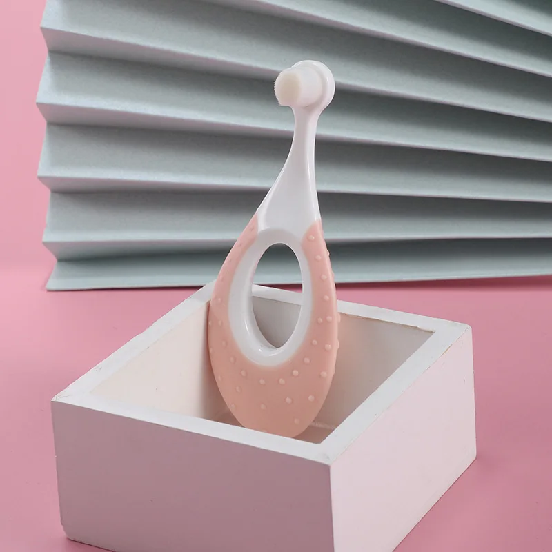 

Baby Toothbrush & Toddler Toothbrush for Age 0-3 Years Old Extra Soft Toothbrush with 10000 Soft Floss Bristle for Baby Gum Care