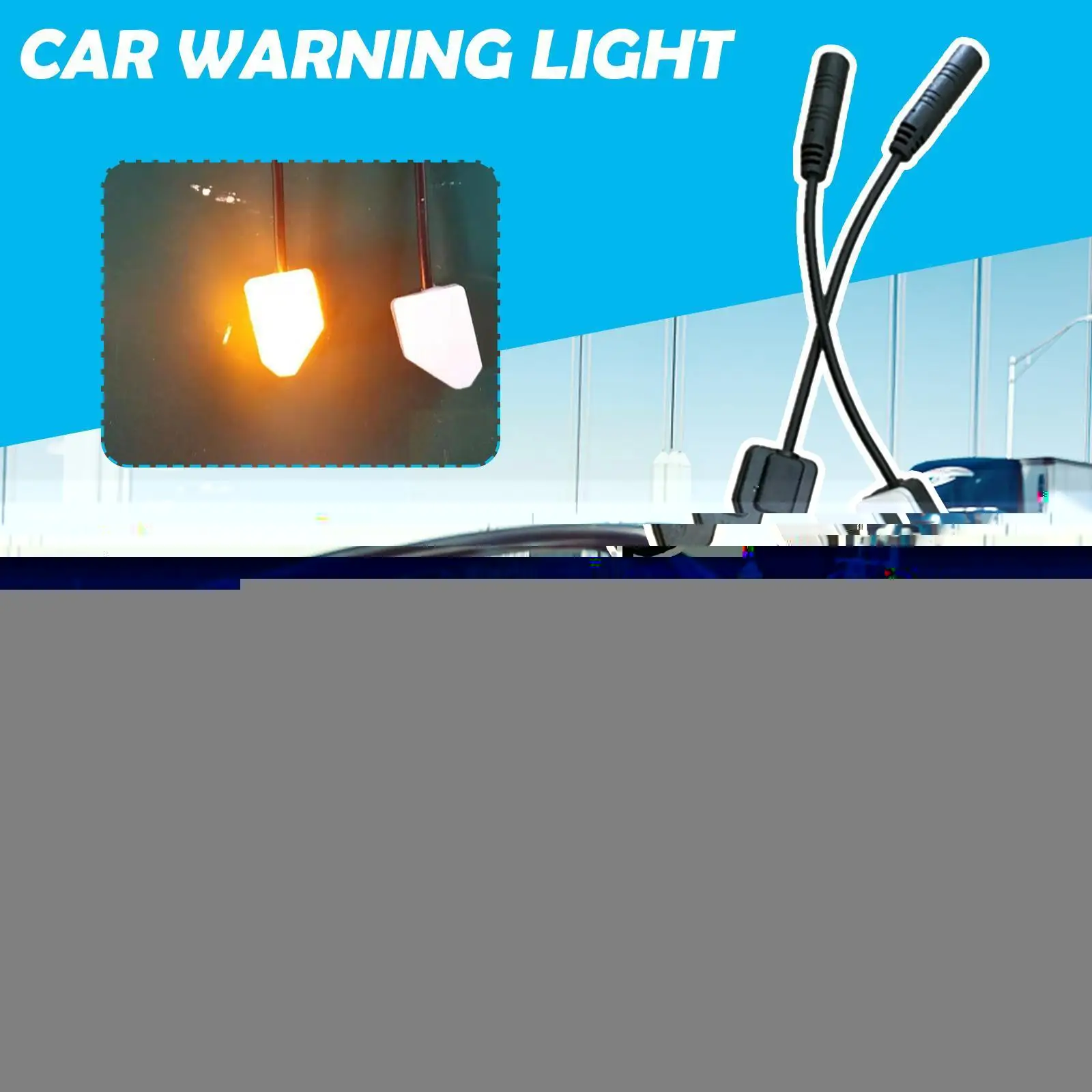 

Car Warning Light Blind Spot Monitoring And Line Auxiliary Change Lane System Universal Lens Warning W9T5