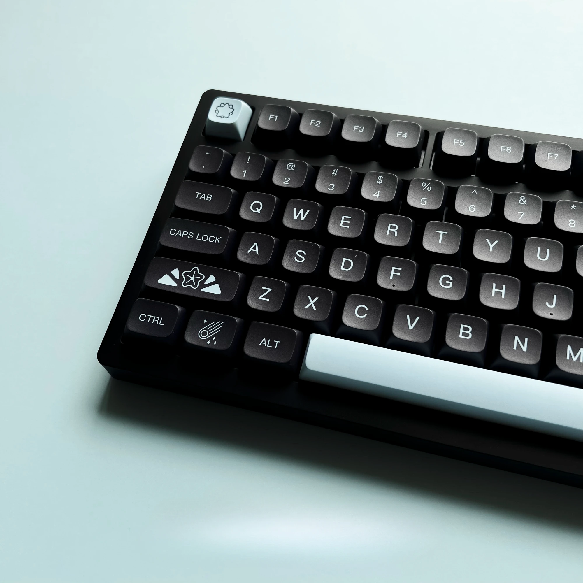 Кометальная колпачок XDA высота PBT пятисторонняя сублимационная оптическая