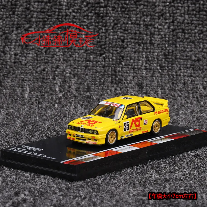 Фото TW 1:64 Специальная серия BMW M3 35 #   Модель автомобиля из сплава 29 JTCC, имитация статического настольного украшения, подарок для мальчиков. №3