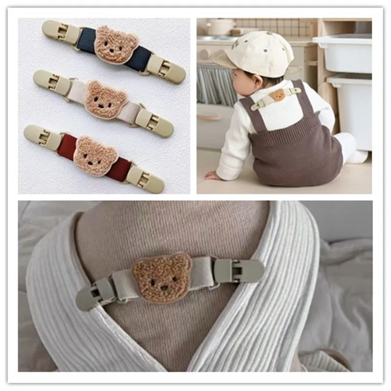 

Baby Pants Strap Clip Anti-drop Shoulder Suspender Skirt Sling Backpack Strap Clip Elastic Children's Clothing Accessories