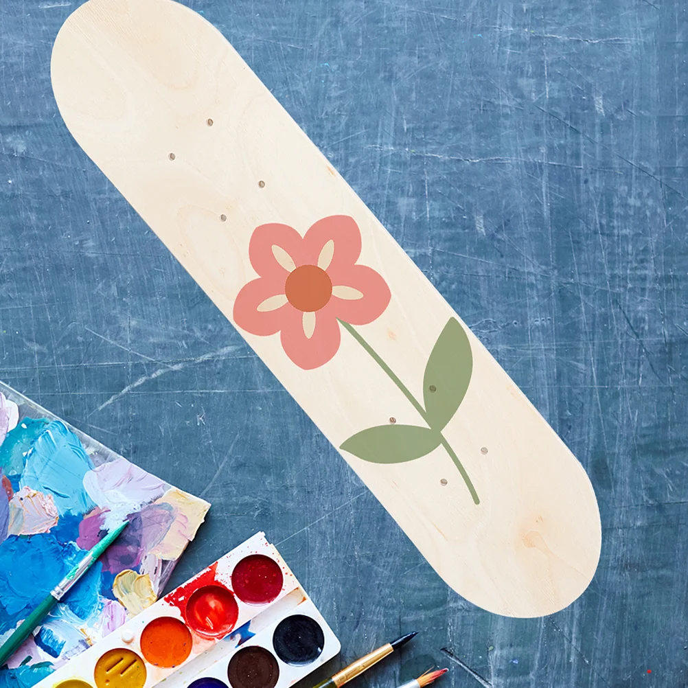 

Graffiti Skateboard DIY Material Blank Deck Painting Double Side Skateboards Decks