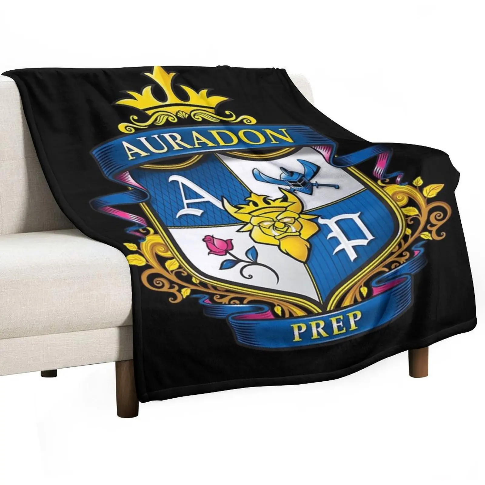 Футболка Descendants Auradon Prep Crest плед на диван роскошные брендовые одеяла