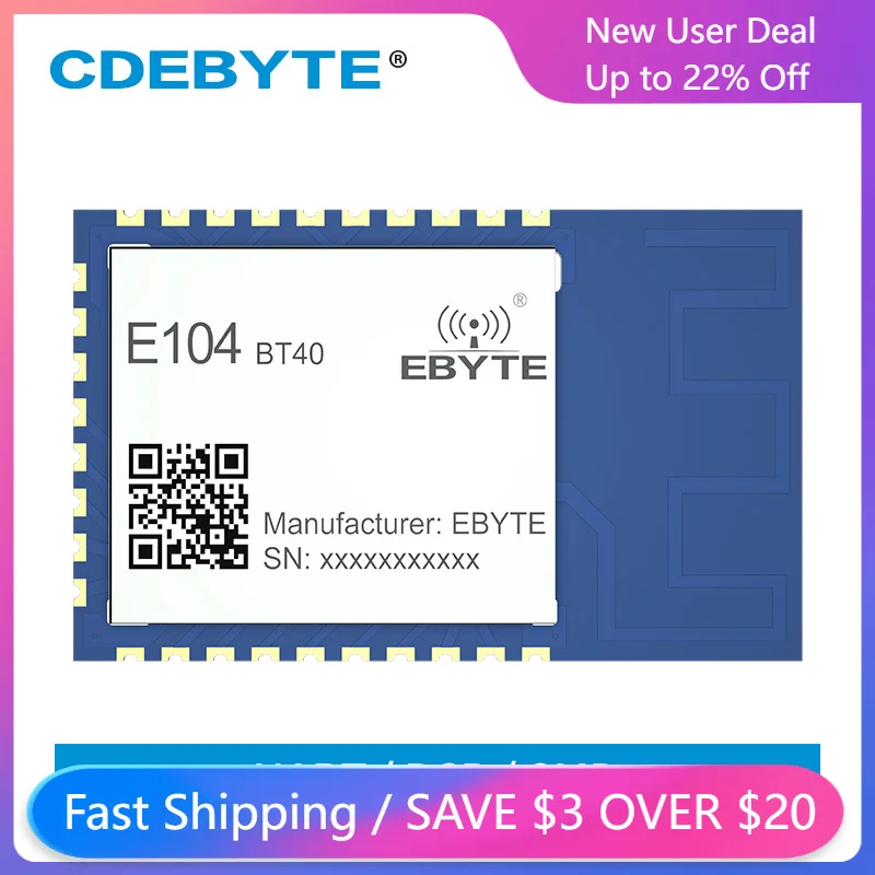 

Модуль питания BLE4.2 SPP3.0, последовательный порт с двойным режимом, Bluetooth подчиненный модуль с низким энергопотреблением, 3dbm антенна UART PCB