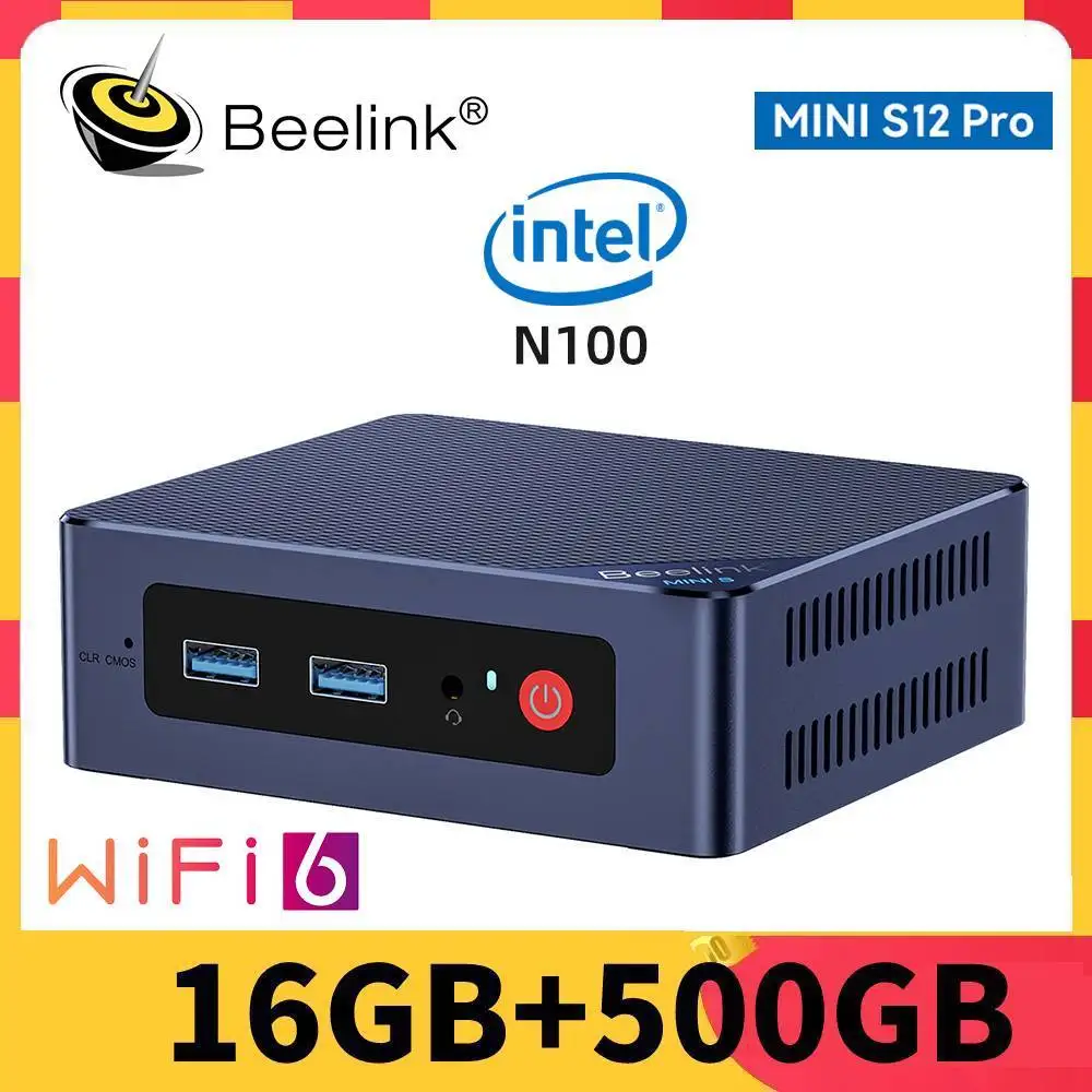 Beelink MINI S12 Pro Win 11 Mini PC 12th Gen