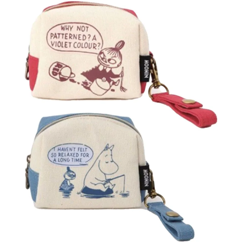 10 см Классический финский мультяшный Мумин на молнии сумка для карт плюшевые